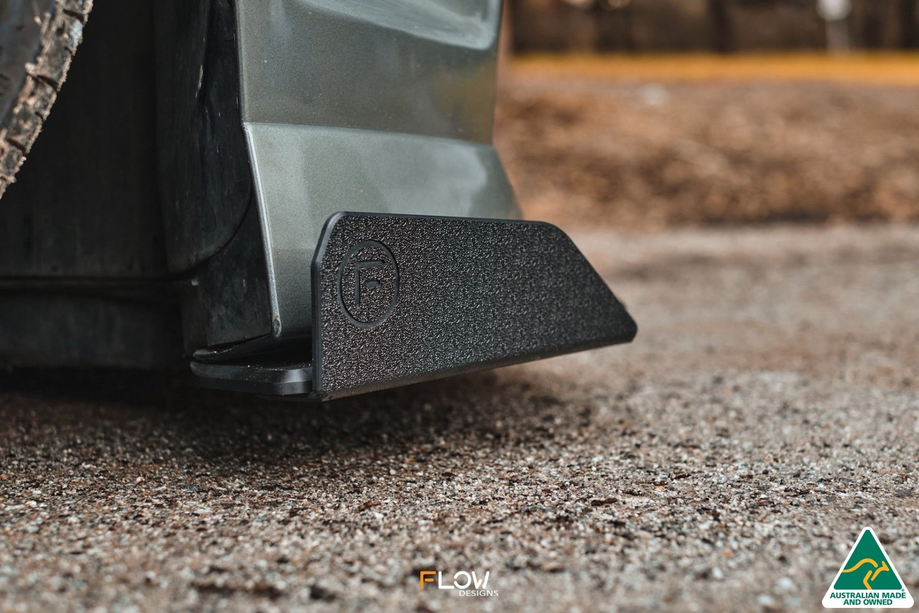 FLOW Designs  VE Commodore Ute Front Lip Splitter Winglets (Pair) - 0