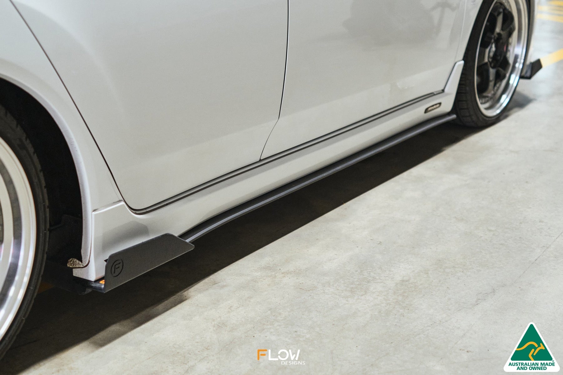 FLOW Designs  CU2 Accord Euro Side Skirt Splitters - Modulo (Pair) - MODE Auto Concepts