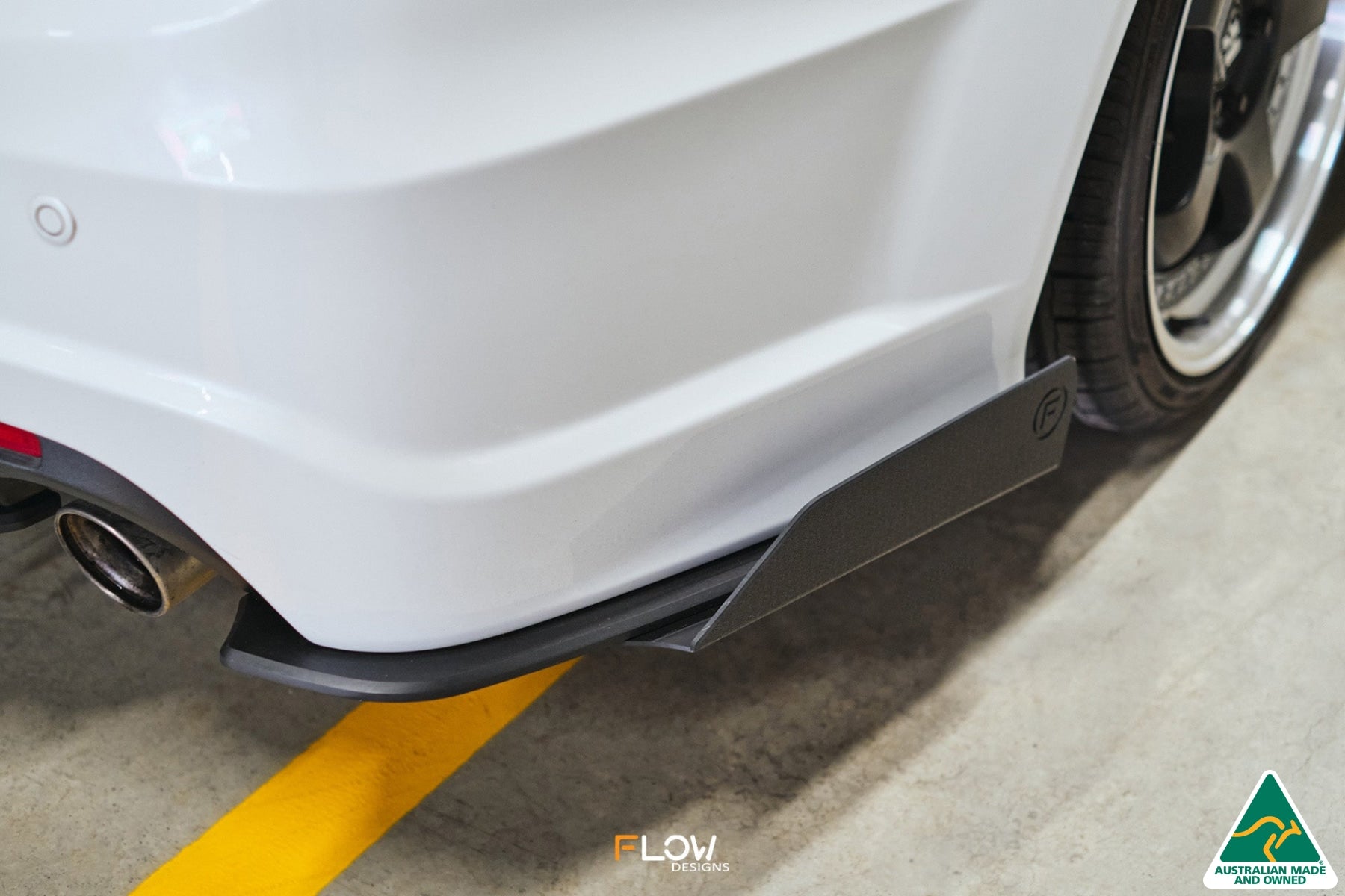 FLOW Designs  CU2 Accord Euro Rear Spat Winglets - Modulo (Pair) - MODE Auto Concepts