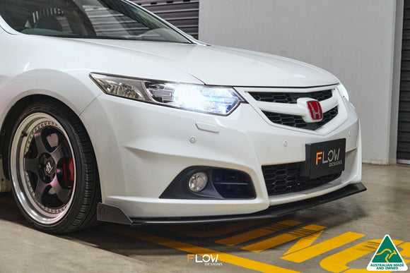 FLOW Designs  CU2 Accord Euro Front Lip Splitter Winglets - Modulo (Pair) - MODE Auto Concepts