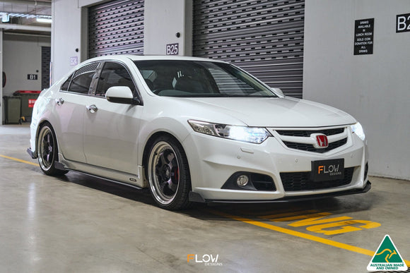 FLOW Designs  CU2 Accord Euro Front Lip Splitter Winglets - Modulo (Pair) - MODE Auto Concepts
