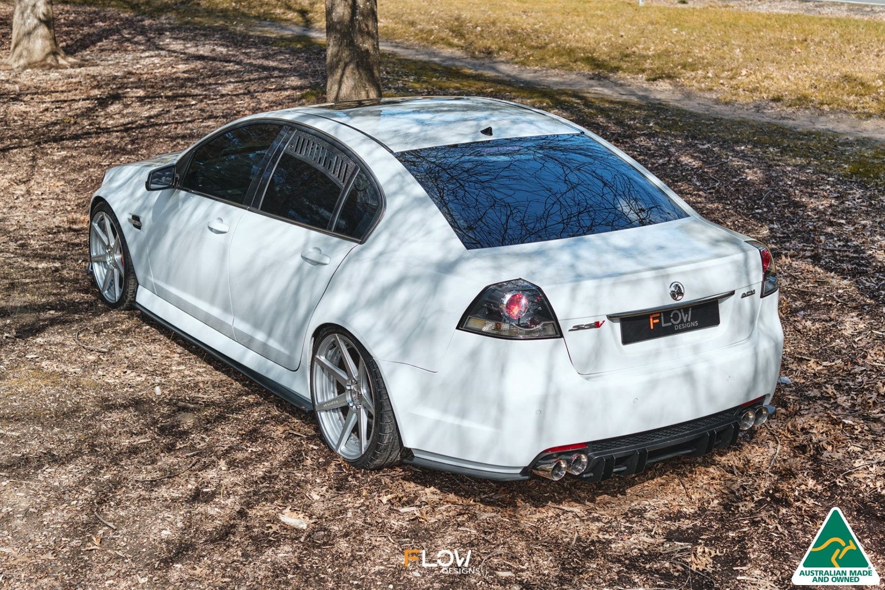 FLOW Designs  VE Commodore S2 Sedan Side Skirt Splitters (Pair) - MODE Auto Concepts