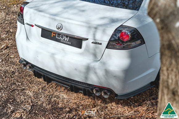 FLOW Designs  VE Commodore S2 Sedan Flow-Lock Rear Diffuser - MODE Auto Concepts