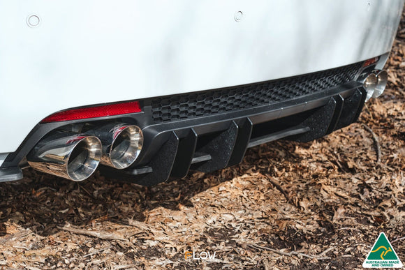 FLOW Designs  VE Commodore S2 Sedan Flow-Lock Rear Diffuser - MODE Auto Concepts