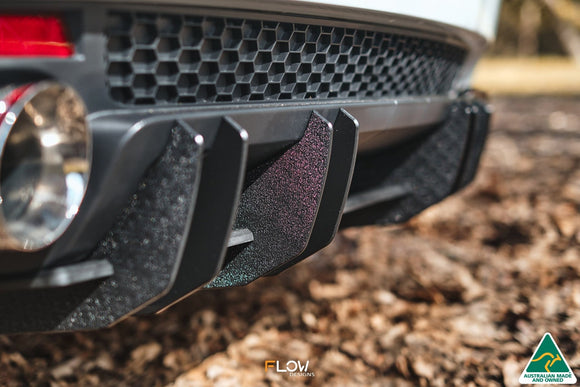 FLOW Designs  VE Commodore S2 Sedan Flow-Lock Rear Diffuser - MODE Auto Concepts