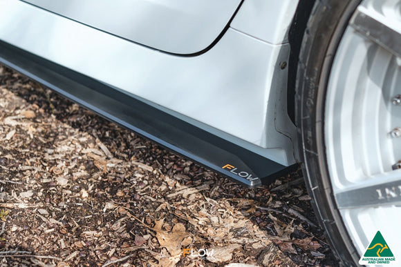 FLOW Designs  VE Commodore S2 Sedan Side Skirt Splitters (Pair) - MODE Auto Concepts