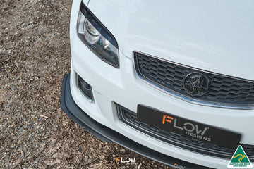 FLOW Designs  VE Commodore S2 Sedan Front Lip Splitter Extensions (Pair) - MODE Auto Concepts