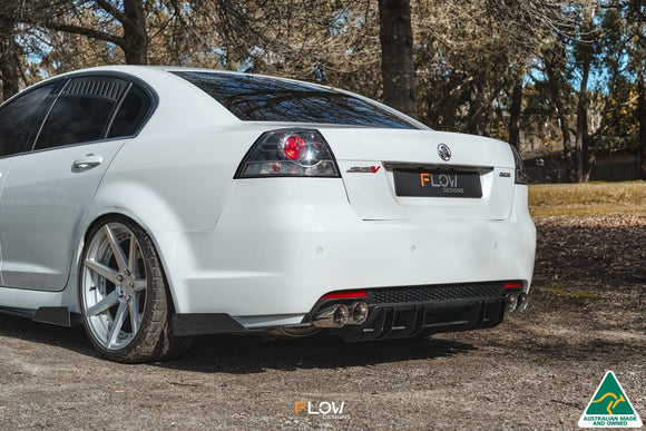 FLOW Designs  VE Commodore S2 Sedan Rear Spat Winglets (Pair) - MODE Auto Concepts