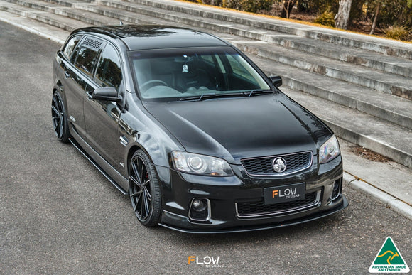 FLOW Designs  VE Commodore S2 Wagon Front Lip Splitter - MODE Auto Concepts