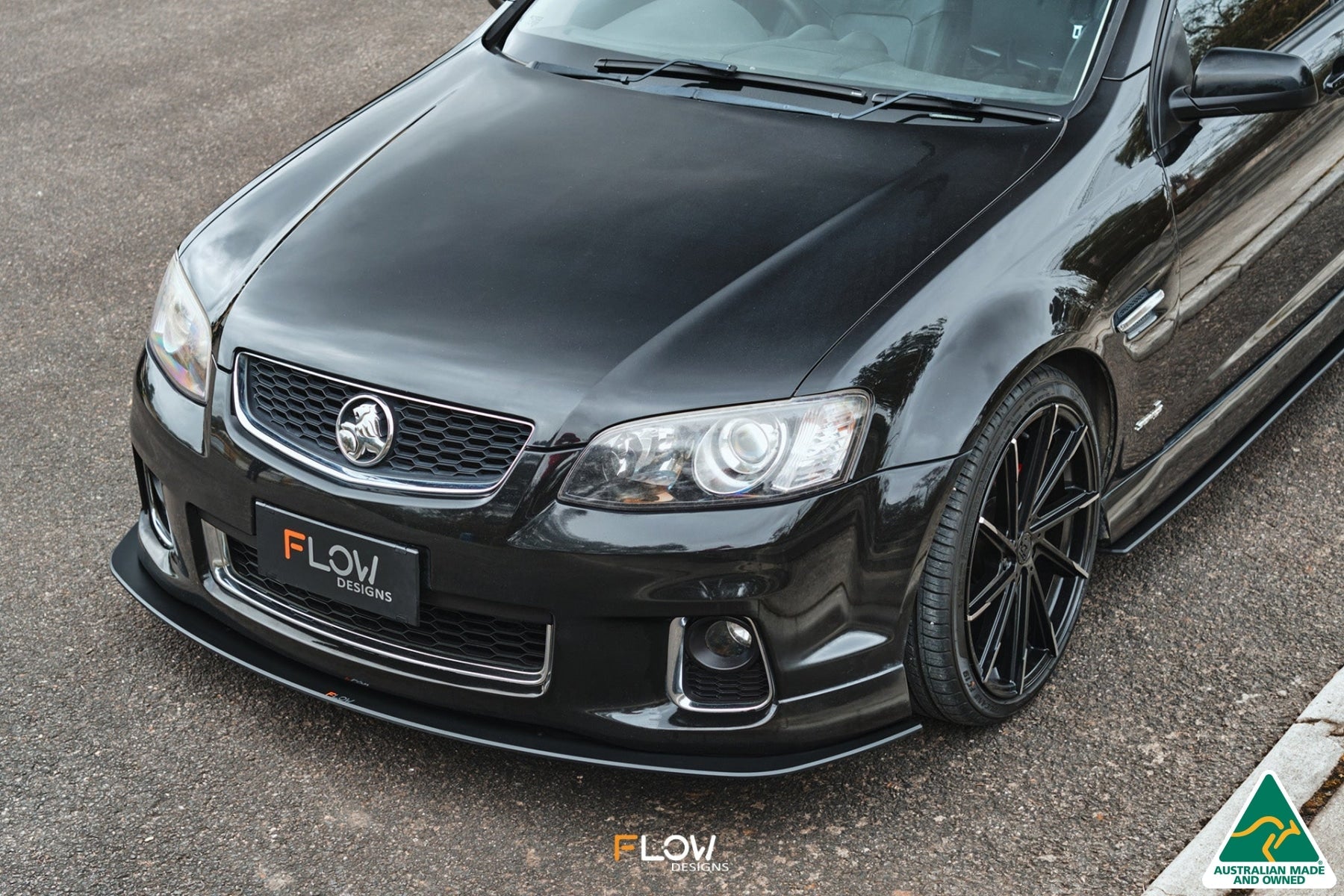 FLOW Designs  VE Commodore S2 Wagon Front Lip Splitter - 0