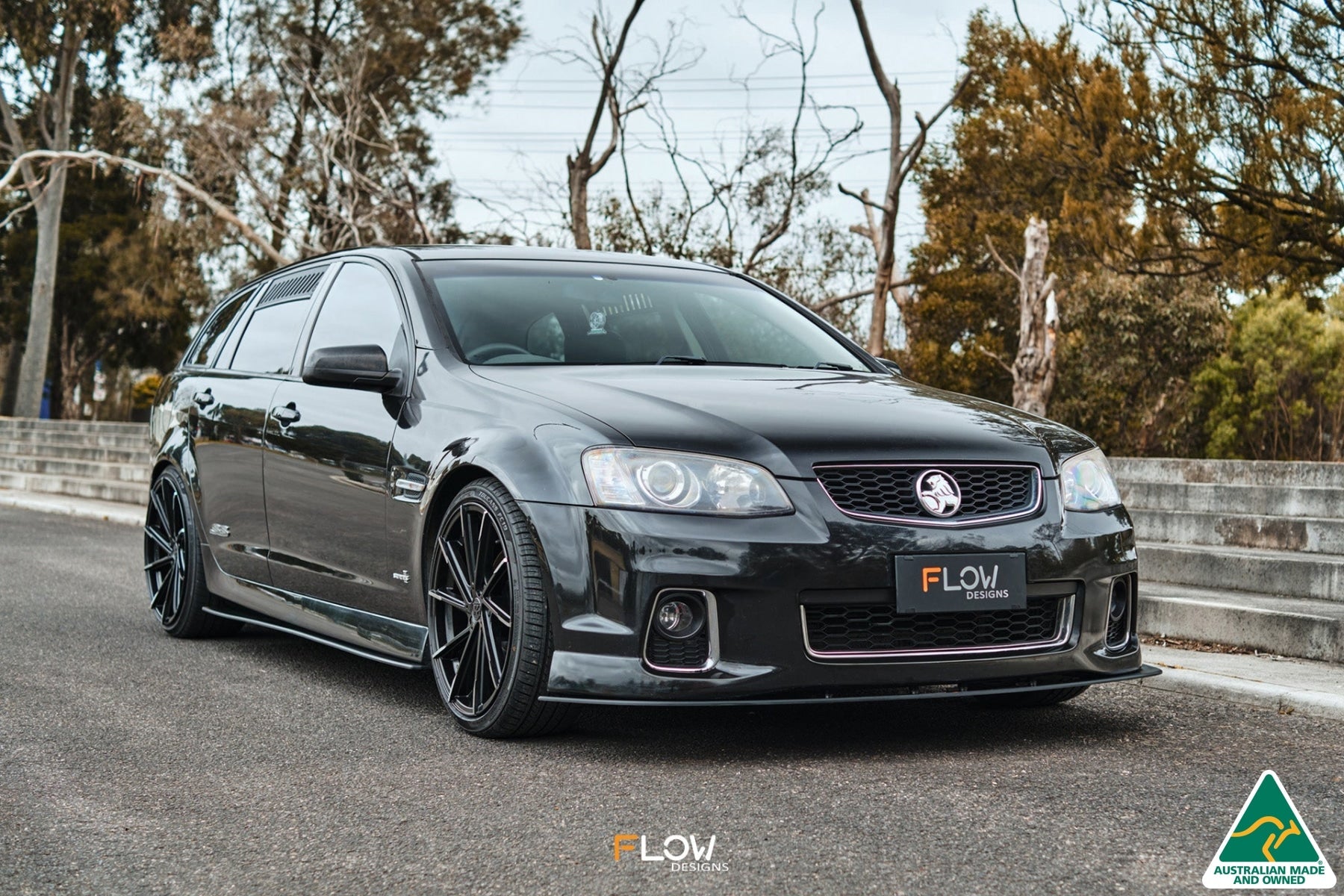 FLOW Designs Window Vents for Holden VE Commodore Wagon