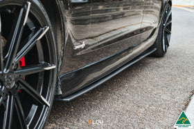 FLOW Designs  VE Commodore S2 Wagon Side Skirt Splitters (Pair) - MODE Auto Concepts