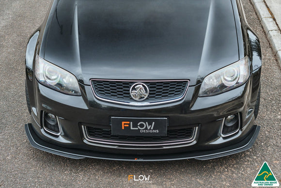 FLOW Designs  VE Commodore S2 Wagon Front Lip Splitter - MODE Auto Concepts
