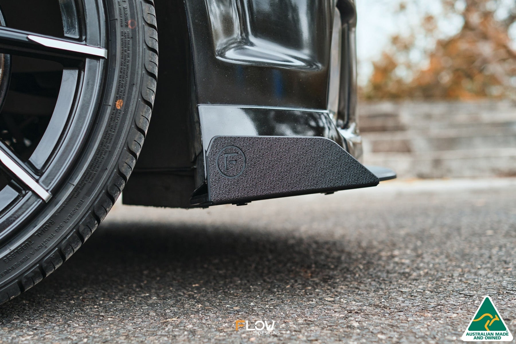 FLOW Designs  VE Commodore S2 Wagon Front Lip Splitter - MODE Auto Concepts