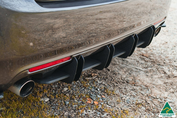 FLOW Designs  CU2 Accord Euro Flow-Lock Rear Diffuser - Standard - MODE Auto Concepts