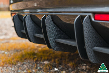 FLOW Designs  CU2 Accord Euro Flow-Lock Rear Diffuser - Standard - MODE Auto Concepts