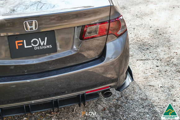 FLOW Designs  CU2 Accord Euro Flow-Lock Rear Diffuser - Standard - MODE Auto Concepts