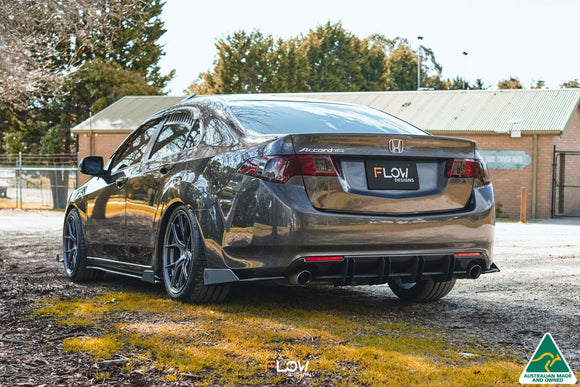 FLOW Designs  CU2 Accord Euro Flow-Lock Rear Diffuser - Standard - MODE Auto Concepts
