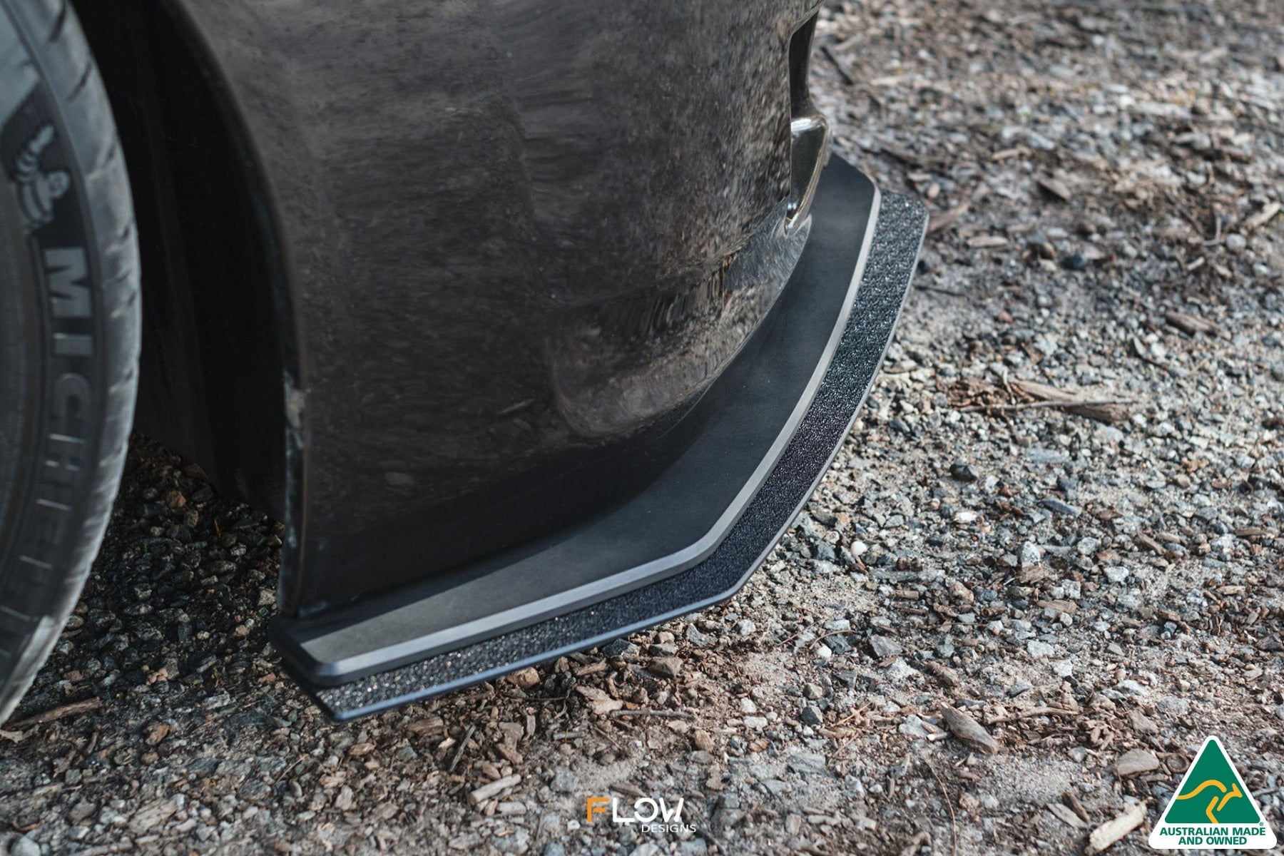 FLOW Designs  CU2 Accord Euro Front Lip Splitter - Standard - MODE Auto Concepts