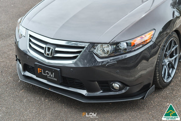 FLOW Designs  CU2 Accord Euro Front Lip Splitter Winglets - Standard (Pair) - MODE Auto Concepts