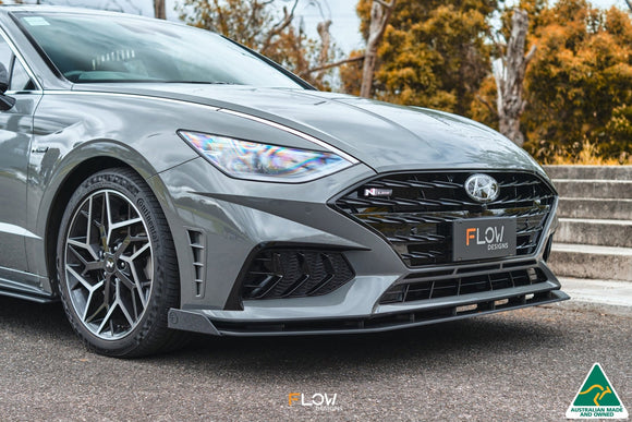 FLOW Designs  DN8 Sonata N Line 2020+ Front Lip Splitter Winglets (Pair) - MODE Auto Concepts