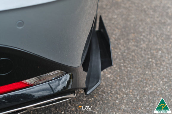 FLOW Designs  DN8 Sonata N Line 2020+ Rear Spat Winglets (Pair) - MODE Auto Concepts