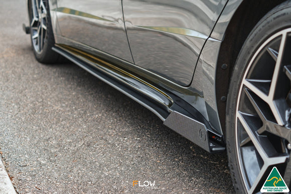 FLOW Designs  DN8 Sonata N Line 2020+ Side Skirt Splitter Winglets (Pair) - MODE Auto Concepts