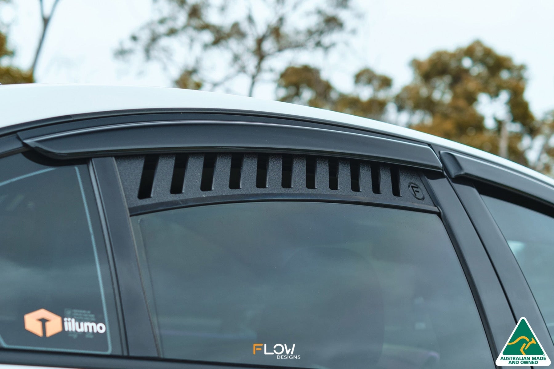 FLOW Designs Window Vents for Holden VF Commodore Sedan