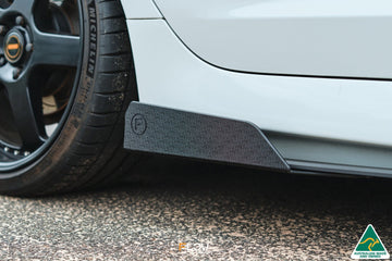 FLOW Designs  VF Commodore S2 Sedan Side Skirt Splitter Winglets (Pair) - MODE Auto Concepts