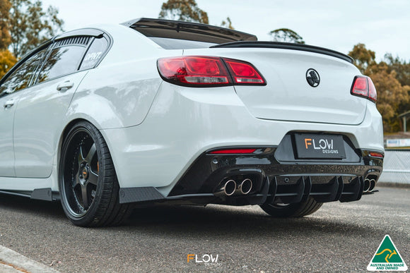 FLOW Designs  VF Commodore S2 Sedan Rear Spats (Pair) - MODE Auto Concepts