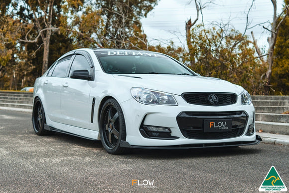 FLOW Designs  VF Commodore S2 Sedan Side Skirt Splitters (Pair) - MODE Auto Concepts