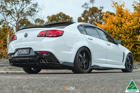 FLOW Designs  VF Commodore S2 Sedan Rear Spats (Pair) - MODE Auto Concepts
