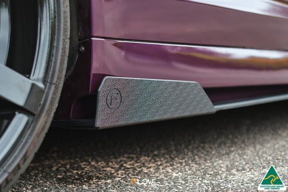FLOW Designs  VF Commodore S1 Ute Side Skirt Splitters (Pair) - MODE Auto Concepts