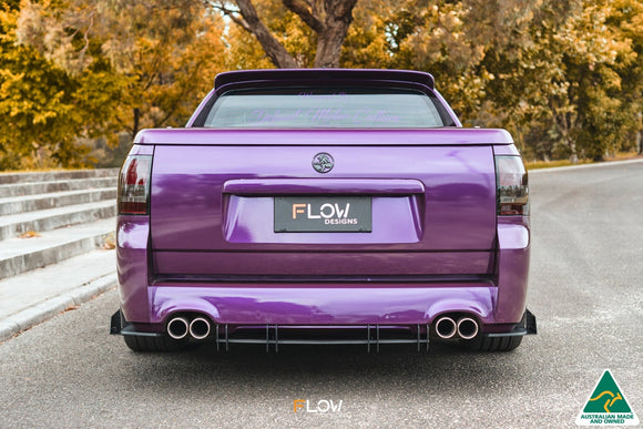 FLOW Designs  VF Commodore S1 Ute Flow-Lock Rear Diffuser - MODE Auto Concepts