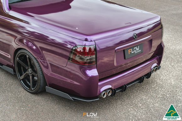 FLOW Designs  VF Commodore S1 Ute Flow-Lock Rear Diffuser - MODE Auto Concepts