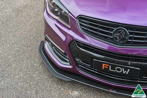 FLOW Designs  VF Commodore S1 Ute Front Lip Splitter Extensions (Pair) - MODE Auto Concepts