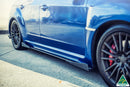 FLOW Designs  Impreza WRX / STI G3 Hatch (FL) Side Skirt Splitters (Pair) - MODE Auto Concepts