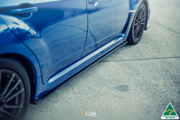 FLOW Designs  Impreza WRX / STI G3 Hatch (FL) Side Skirt Splitters (Pair) - MODE Auto Concepts