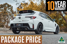 FLOW Designs  Corolla GR Full Lip Splitter Set (TEXTURED BLACK) - MODE Auto Concepts