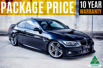 FLOW Designs  E92 M Pre LCI Sport Full Lip Splitter Set - MODE Auto Concepts