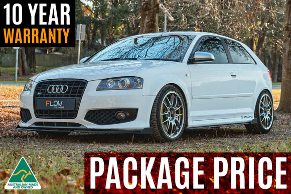 FLOW Designs  S3 8P Hatch (PFL) Full Lip Splitter Set - MODE Auto Concepts