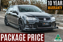 FLOW Designs  VE Commodore S2 Wagon Full Lip Splitter Set - MODE Auto Concepts