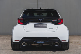 MODE Design Catback Exhaust System Valved inc. Front Pipe w. Stainless Tips for Toyota GR Yaris (Gen 1) 1.6 G16E - XP210 GZEA14 (2020-2024) - 0