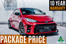 FLOW Designs  Yaris GR Full Lip Splitter Kit With Rear Diffuser - MODE Auto Concepts