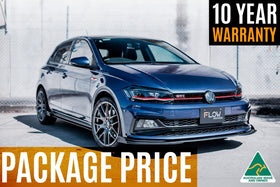 FLOW Designs  AW Polo GTI Full Splitter Set - MODE Auto Concepts