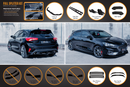 FLOW Designs  MK4 & MK4.5 Focus ST Full Lip Splitter Set - MODE Auto Concepts