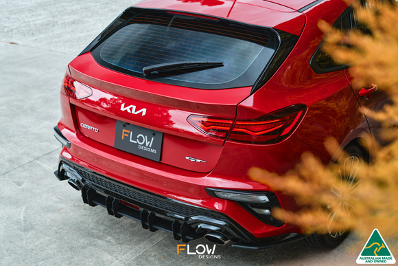 FLOW Designs  Cerato GT Hatch Facelift Flow-Lock Rear Diffuser - MODE Auto Concepts
