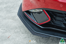 FLOW Designs  Cerato GT Facelift Front Lip Splitter Extensions (Pair) - MODE Auto Concepts