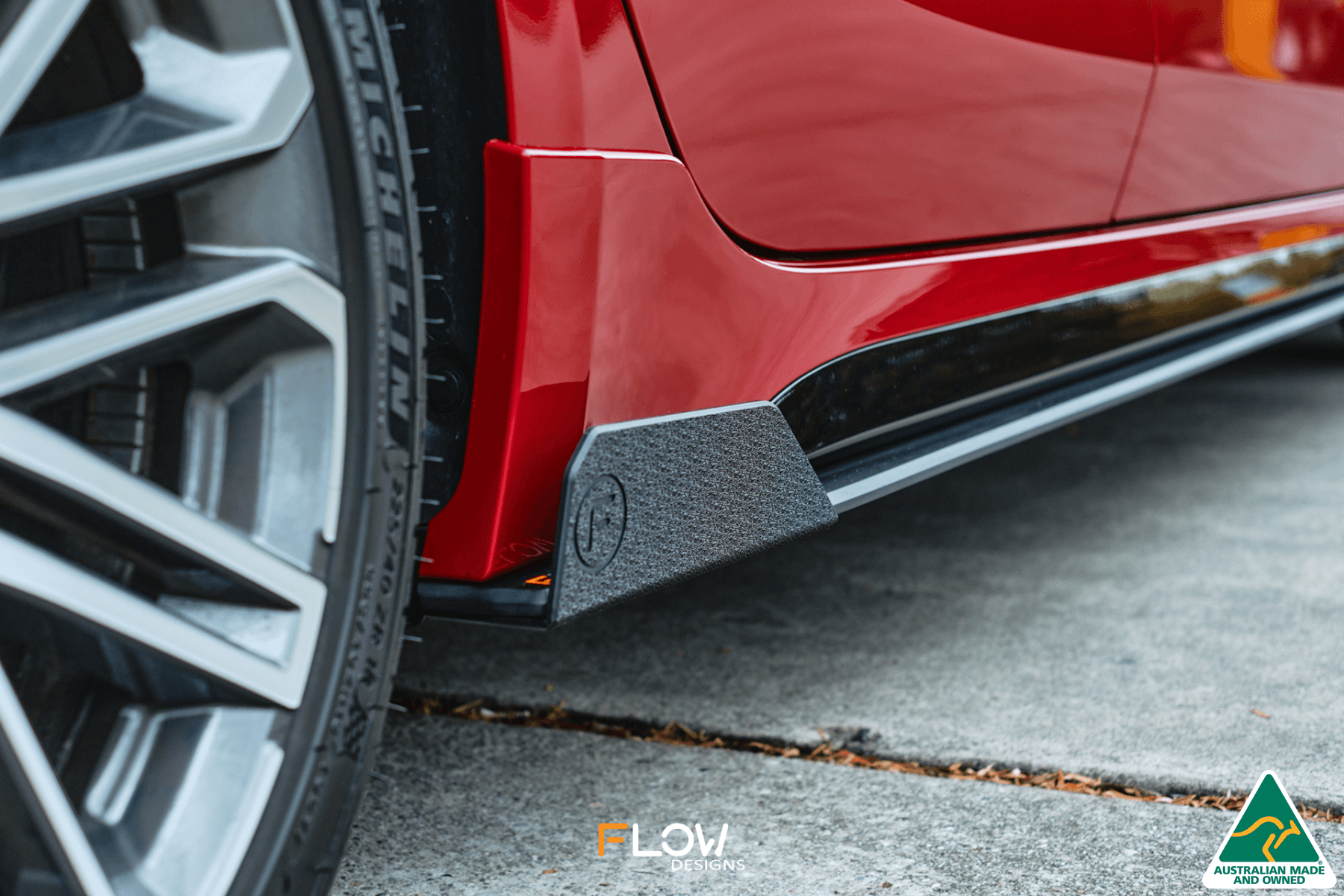 FLOW Designs  Cerato GT Facelift Side Skirt Splitter Winglets (Pair) - MODE Auto Concepts