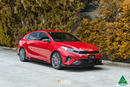 FLOW Designs  Cerato GT Facelift Front Lip Splitter & Mounting Brace - MODE Auto Concepts